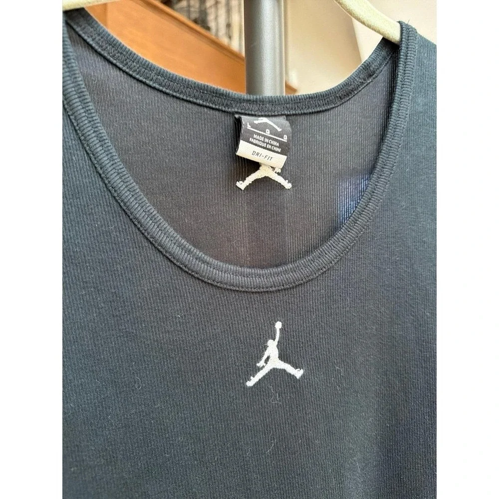 Jordan brand tank top white Jumpman logo men's large
